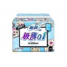 苏菲14片弹力极薄01夜用*24包/件