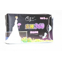 新感觉8片清凉柔棉丝薄360加长夜用A186*24包/件